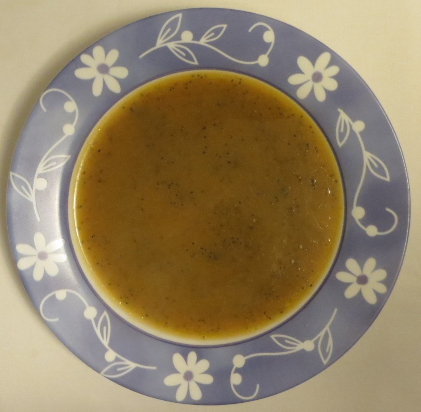 Tukmaria soup in a dish